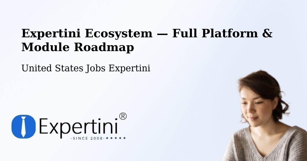 Expertini Ecosystem — Full Platform & Module Roadmap – Wyncote