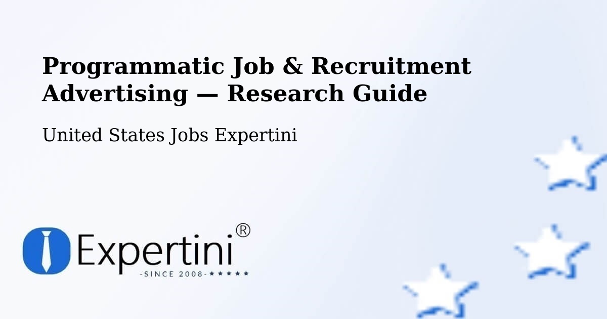 Programmatic Job & Recruitment Advertising — Research Guide – Wyncote
